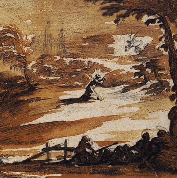 Jacques Callot - The Agony in the Garden